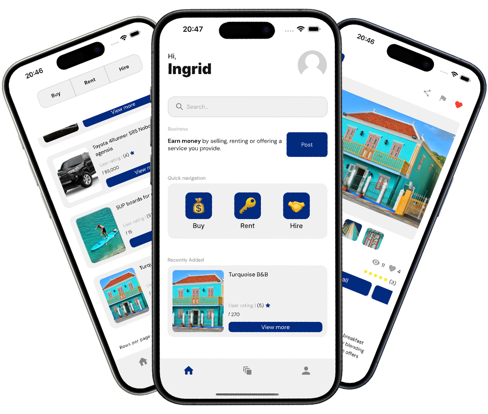 Buskando app screenshots
